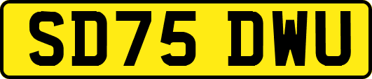SD75DWU