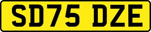 SD75DZE