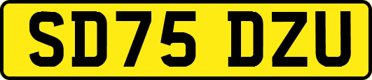 SD75DZU