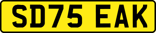 SD75EAK