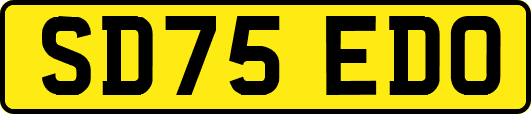 SD75EDO