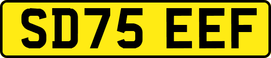 SD75EEF
