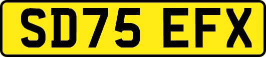 SD75EFX