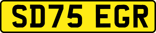 SD75EGR