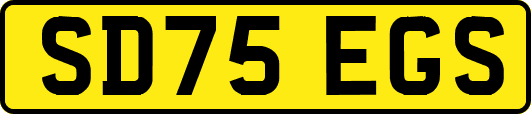 SD75EGS