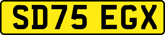 SD75EGX