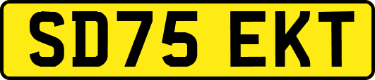 SD75EKT
