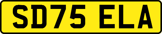 SD75ELA