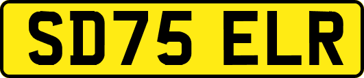SD75ELR