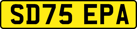 SD75EPA