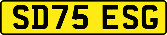 SD75ESG