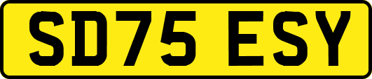 SD75ESY