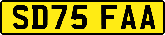 SD75FAA