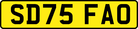 SD75FAO