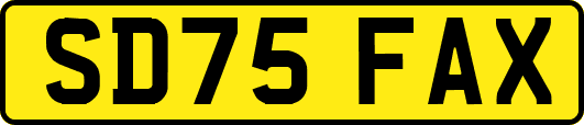 SD75FAX