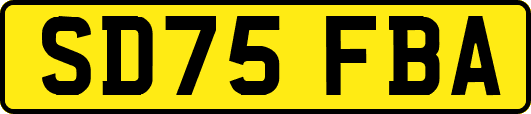 SD75FBA