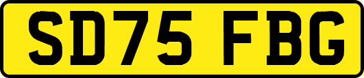 SD75FBG