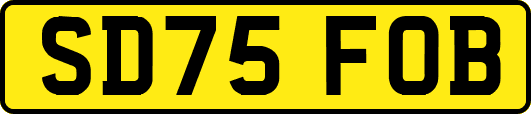 SD75FOB