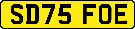 SD75FOE