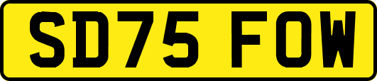 SD75FOW