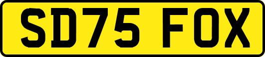 SD75FOX