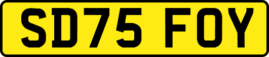 SD75FOY