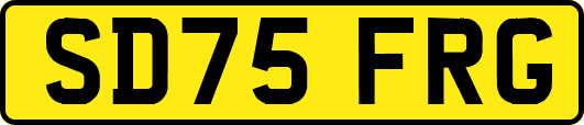 SD75FRG