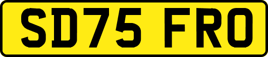 SD75FRO