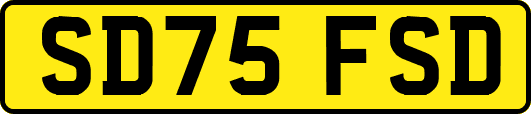 SD75FSD