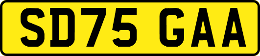 SD75GAA