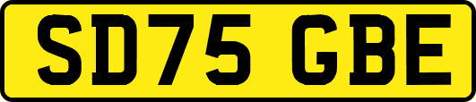 SD75GBE