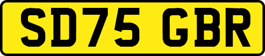 SD75GBR