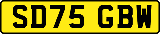 SD75GBW