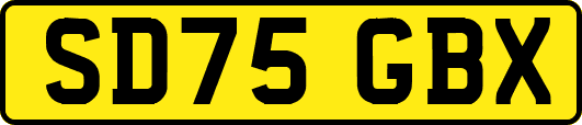 SD75GBX