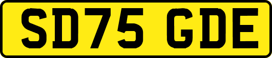SD75GDE