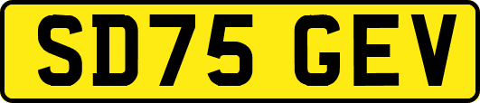 SD75GEV