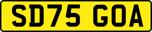 SD75GOA