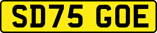 SD75GOE