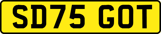 SD75GOT