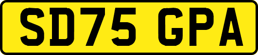 SD75GPA