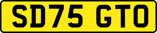 SD75GTO