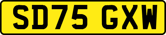 SD75GXW