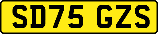 SD75GZS