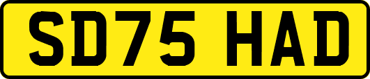 SD75HAD