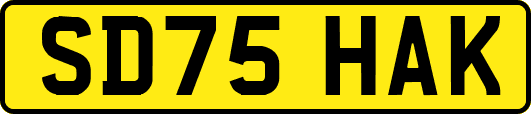 SD75HAK