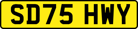 SD75HWY