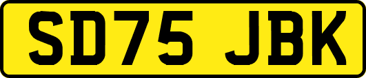 SD75JBK