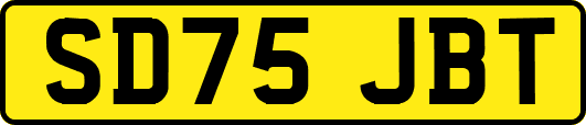 SD75JBT