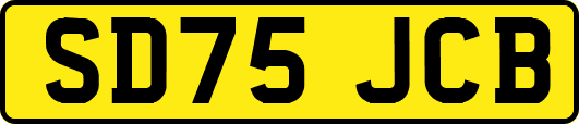 SD75JCB