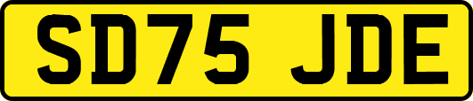 SD75JDE